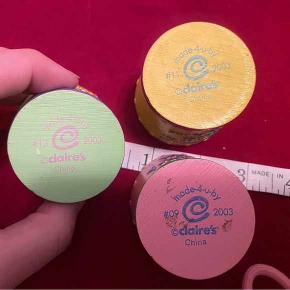 2003 Claire’s wish friends trinket boxes ; set of 3 - Picture 4 of 10